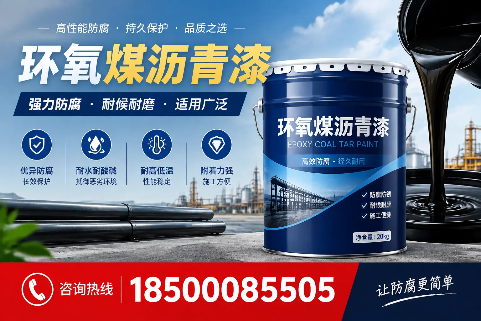 环氧煤沥青漆在不同气候条件下的表现分析，江门适用性